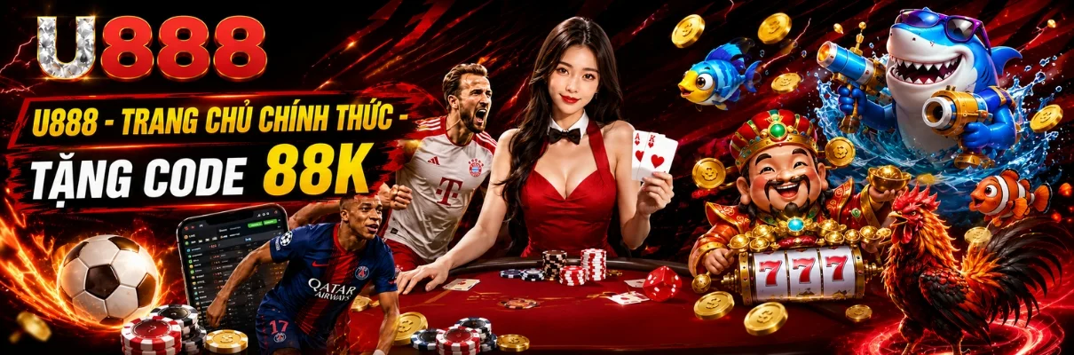 Banner chính thức nhà cái U888