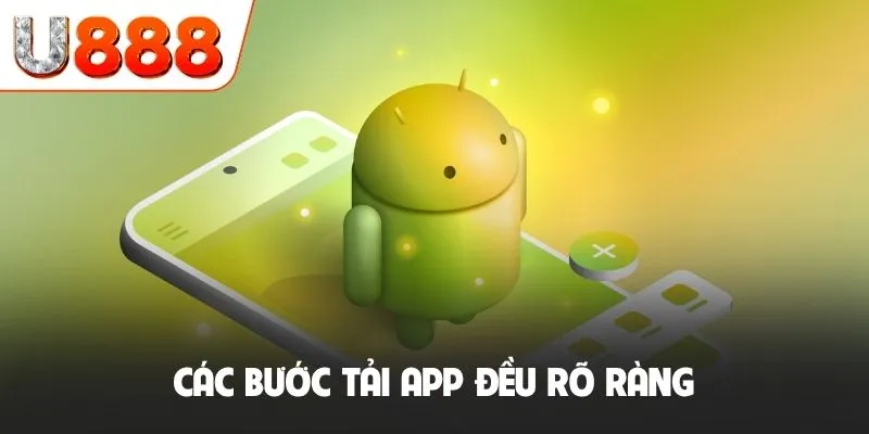 Các bước tải app đều rõ ràng
